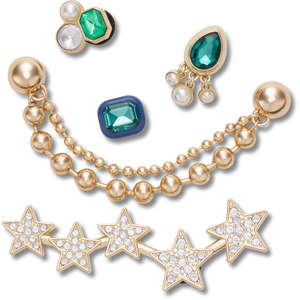 Jibbitz Packs 1: Jibbitz Emerald Gem 5pc Pack