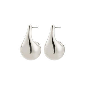 Accessories: Juniper Recycled Earrings - Silver Plated