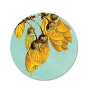 Kitchenware: NZ Flora Round Coasters