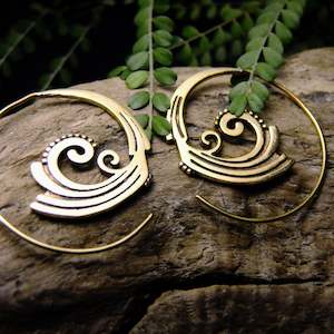 Sia Spiral Earring