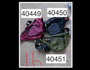 Bags By The Outpost Ethical Trading: Flower Of Life Hip Bag