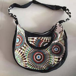 Shoulder Bags: Patterned Side Bag 002