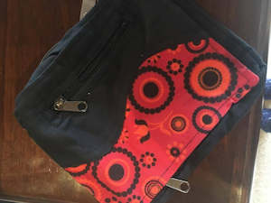 Mandala Side Bag / Red