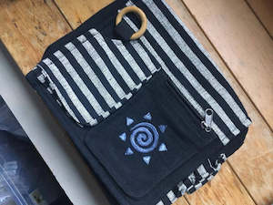 Sun Stripe B/W Bag