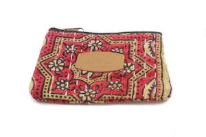 Wallets Purses Pouches: Block Print Coin Purses