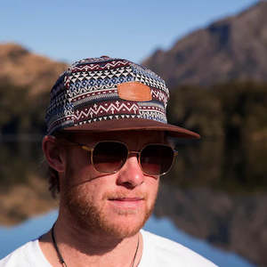 All Headwear: Brosif Aztec Snap Back Hat