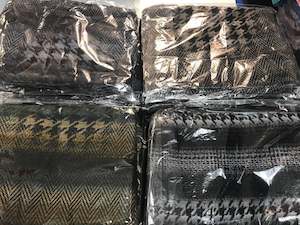 Cosy Acrylic Cross Shawls