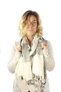 Shawls 1: Check Paisley Shawl