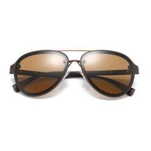 Double Brow Aviator Sunglasses