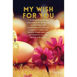 My Wish For You A Sunbeam Daisy Card