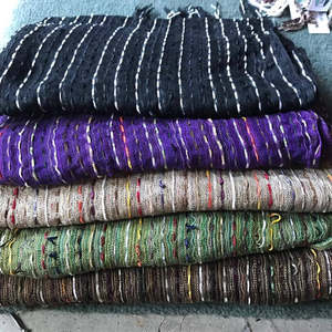 Woven Stripe Scarf