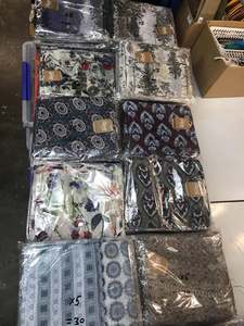 Circular Fine Polyester Scarf