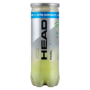 Head Balls: HEAD Padel Pro+  (Single Can - 3 Balls)