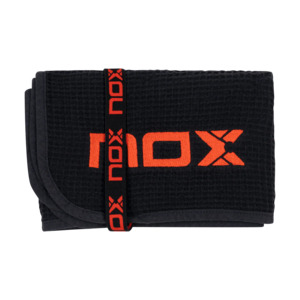 Padel Accessories: NOX Padel Towel 50 x 90cm - Black/Red