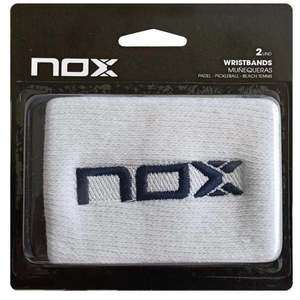 NOX Wristband 5" - 2 Pack White