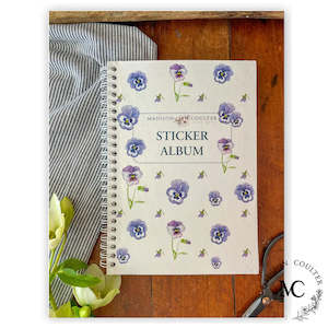 Staff Picks: Madison Coulter Pansy Sticker Album