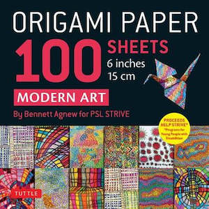 Stationery: Origami Paper Modern Art 15cm 100 Sheets