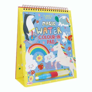 Activity Books For Adults: Rainbow Fairy Water Easel Pad & Pen