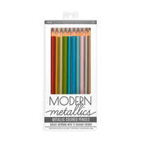 Art Other: Modern Metallics Box of 12 Pencils