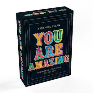 Jigsaws: You Are Amazing 100 Piece Mini Puzzle: An Uplifting Puzzle Just for You