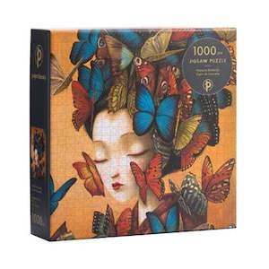 Jigsaws: Madame Butterfly Esprit de Lacombe 1000 Piece Puzzle