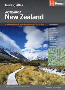 Maps: HEMA New Zealand Touring Atlas - 6th Edition