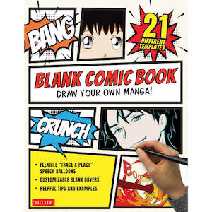 Art: Blank Comic Book