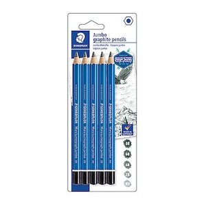 Jumbo Graphite Pencil Pack of 5