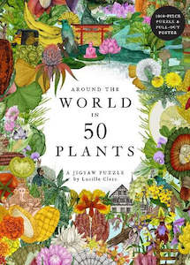 Around the World in 50 Plants 1000 Piece Puzzle
