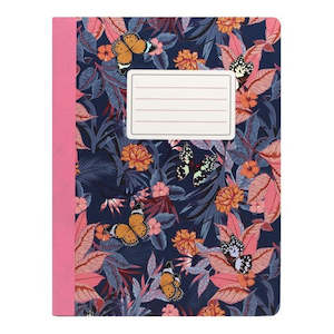Pukka Bloom Composition Notebook Blue