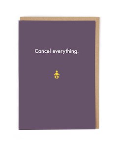 Greeting Cards: Card: Cancel Everything Baby Card