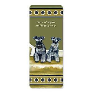 Gifts: Little Dog Laughed Bookmark: ID