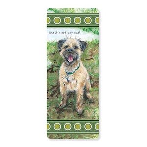 Little Dog Laughed Bookmark: Not Mud