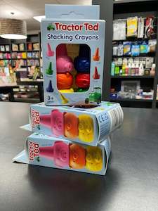 Tractor Ted Stacking Crayons