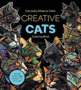 Creative Cats Coloring Book: Cat-tastic Kitties to Color