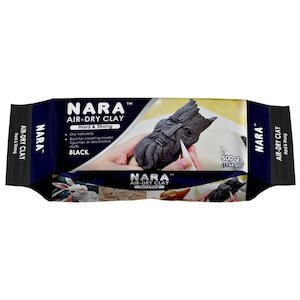 Art Other: Nara Air-Dry Clay 500g Black