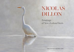 Calendars: 2026 Nicholas Dillon Paintings of New Zealand Birds Calendar
