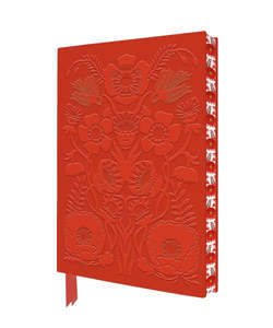 Nina Pace Oracle Artisan Art Lined Notebook in Vegan Leather