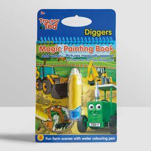 Books: Tractor Ted Magic Painting Book Diggers