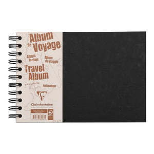 Clairefontaine Age Bag Travel Album A5 Black