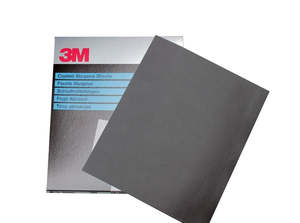 Paint Tools Equipment: 3M Wet or dry Abrasive Paper Sheet 734 PACK 25 SHEETS