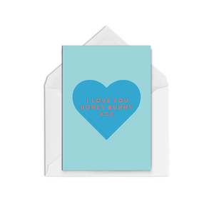 Romantic Love And Friendship Greeting Cards: Honey Bunny
