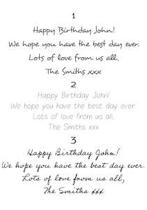 Stamps: Personalise Your Card