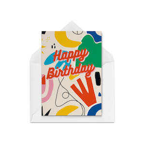 Imperfect Cards: 10 X Imperfect Birthday Doodles