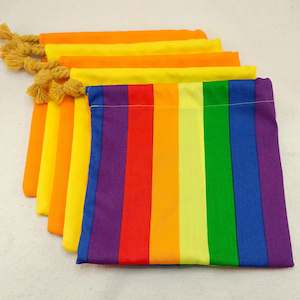Rainbow Reusable Party Bags - The Party Godmother