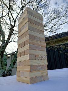 Tumbling Tower Hire - The Party Godmother