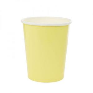 Cups: Pastel Yellow Cups 20pk