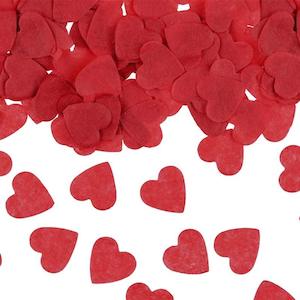 Confetti: Red Heart Confetti