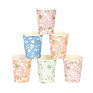Bunny: Floral Cups 12pk