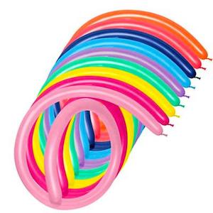Rainbow: Fashion 260S Modelling Twisting Balloons 50pk